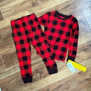 NWT Carters 3T Plaid Pajama Set
